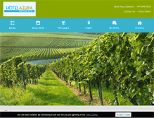 Tablet Screenshot of hotelazura.com